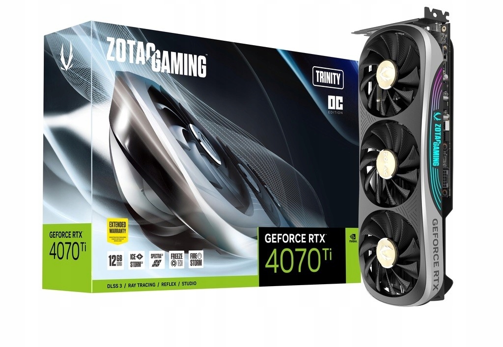 Karta graficzna GeForce RTX 4070 Ti TRINITY OC