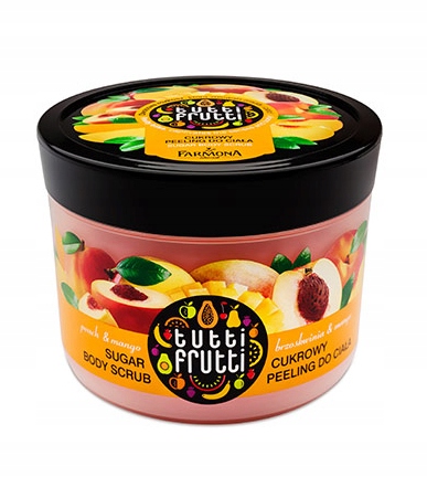 FARMONA TUTTI PEELING CUKROWY BRZOSKWIN MANGO 300g