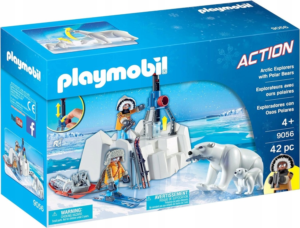 Playmobil 9056 Strażnicy polarni z niedźwiedziem