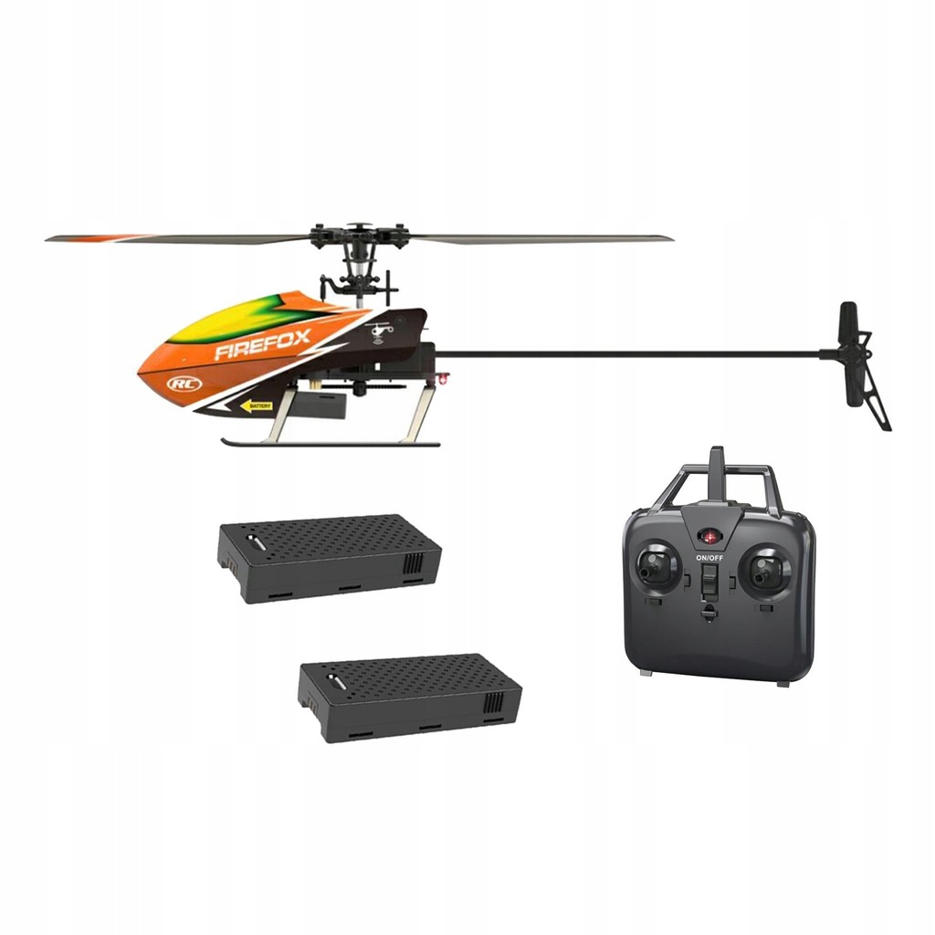 Remote Control Helicopter Flying Toys RC Helicopter W/Gyro for Kid Orange
