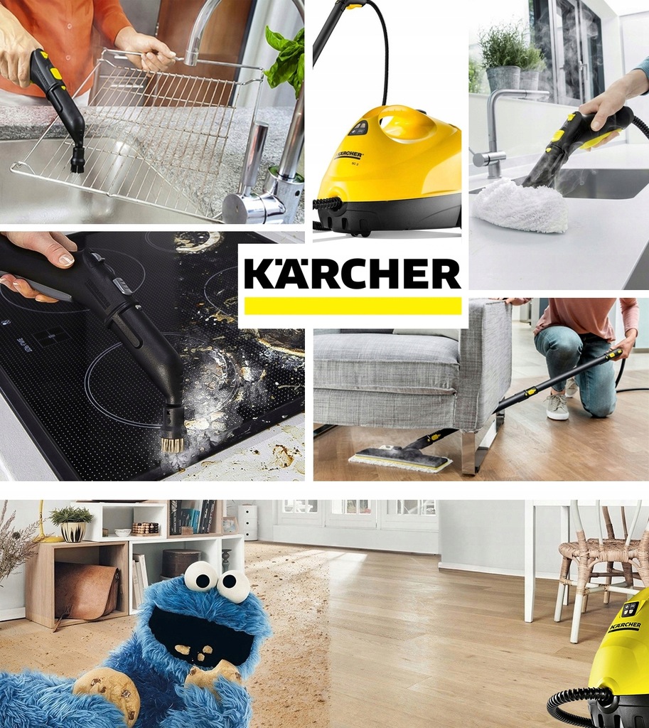 Купить ПАРОВАЯ ШВАБРА KARCHER SC2 ПОДАРОЧНЫЙ НАБОР МОЕЧНОЙ МАШИНЫ: отзывы, фото, характеристики в интерне-магазине Aredi.ru