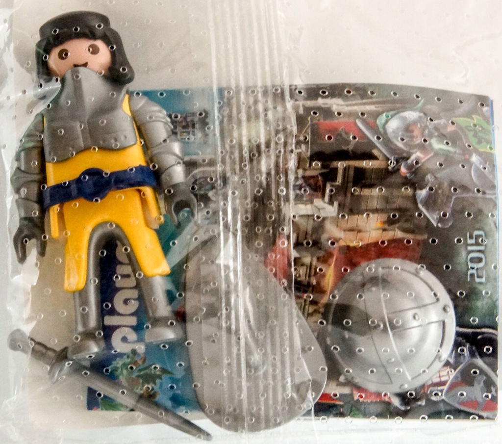 PLAYMOBIL RYCERZ HERBU LWA Z MIECZEM