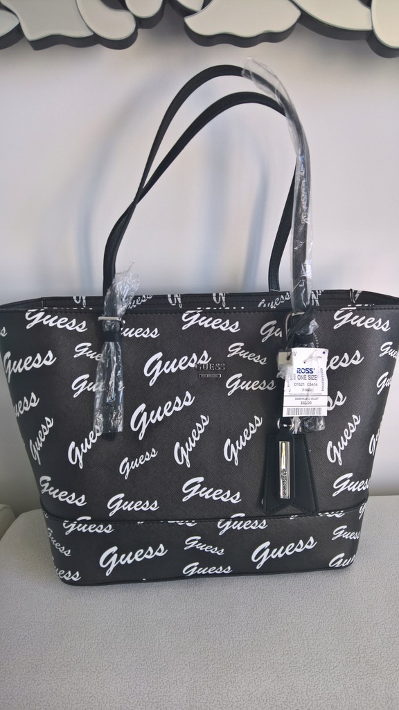 GUESS Los Angeles, duża torebka, Nowa, mały gratis GUESS Los Angeles, duża torebka, Nowa, mały gratis