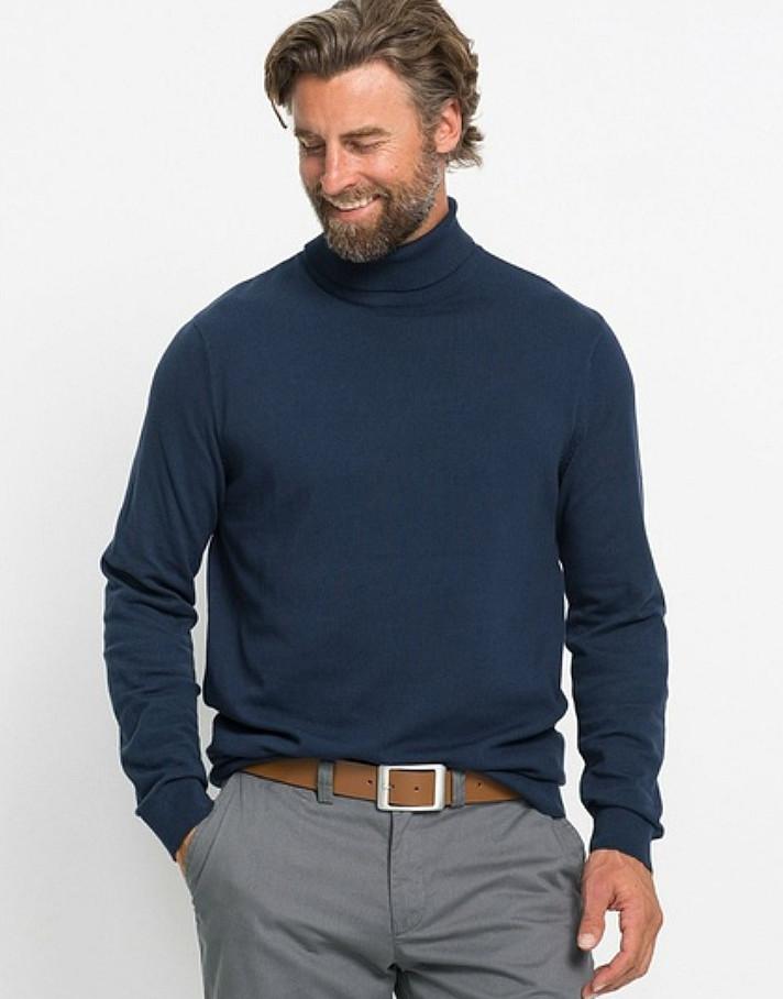 NE0B02 GRANATOWY SWETER GOLF__76