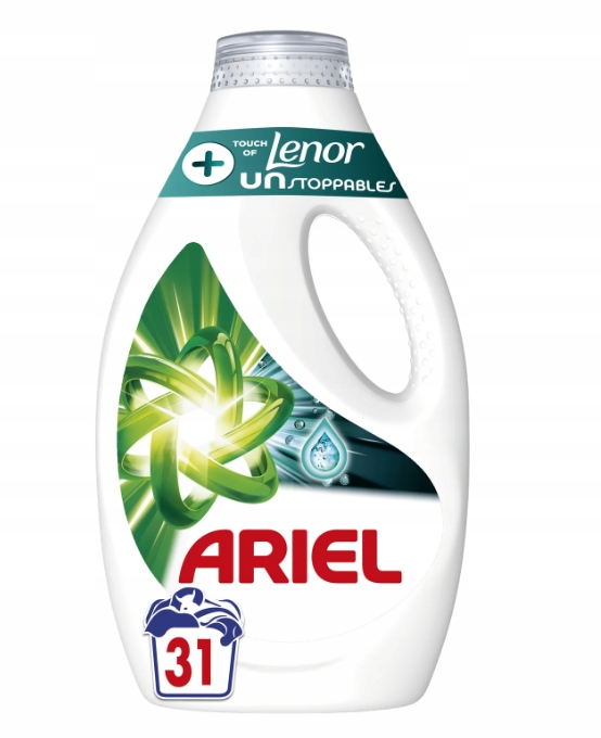 ARIEL UNSTOPPABLES TOUCHE OF LENOR PŁYN DO PRANIA 31 PRANIA 1395 ML