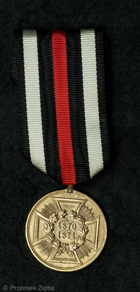 Medal za wojnę 1870-71 wersja dla walczących