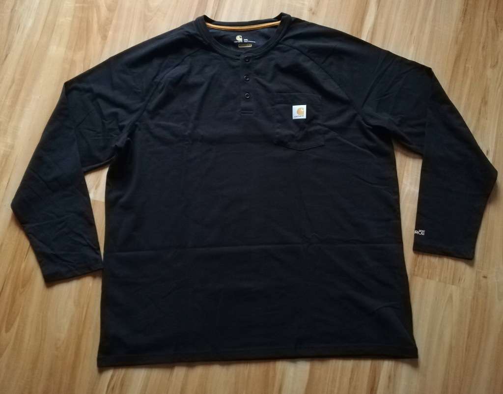 Koszulka Carhartt Force Henley Long Sleeve 2XL XXL