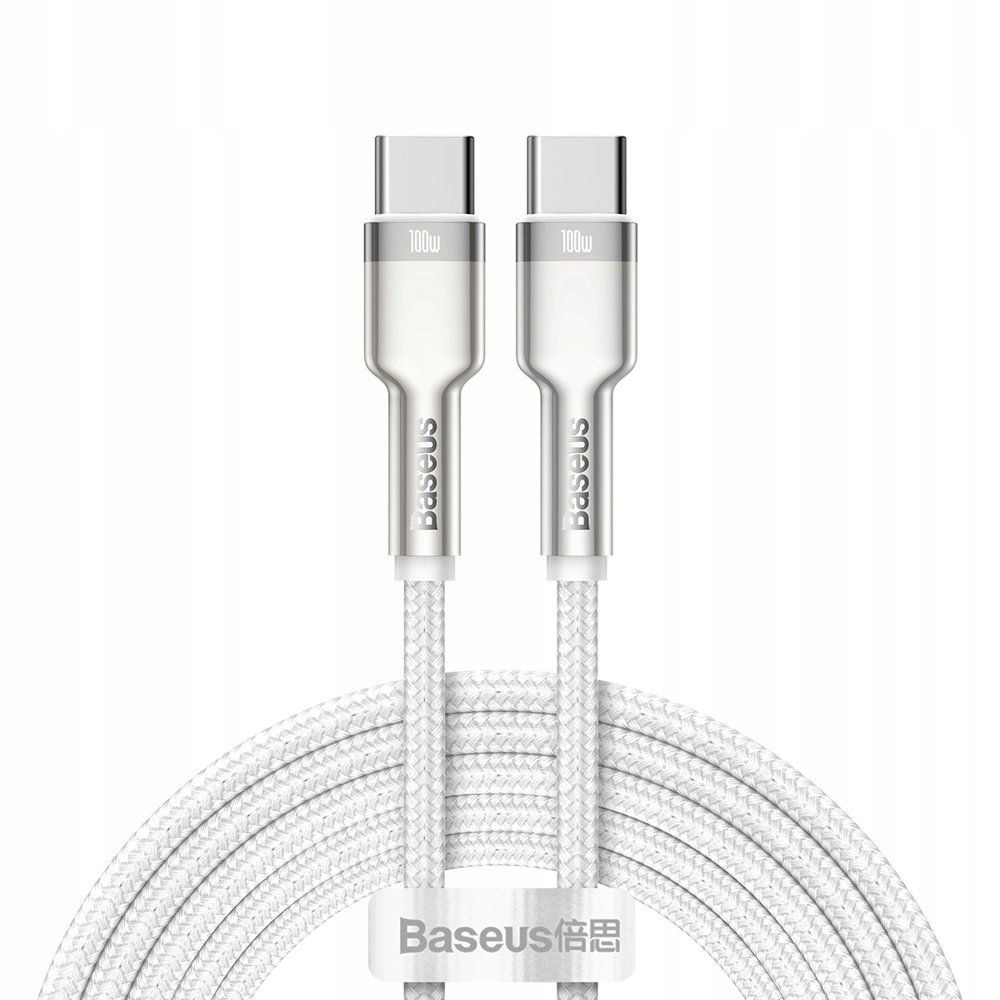 BASEUS CAFULE METAL DATA KABEL USB TYP C - USB TYP C 100 W (20 V / 5 A) POW