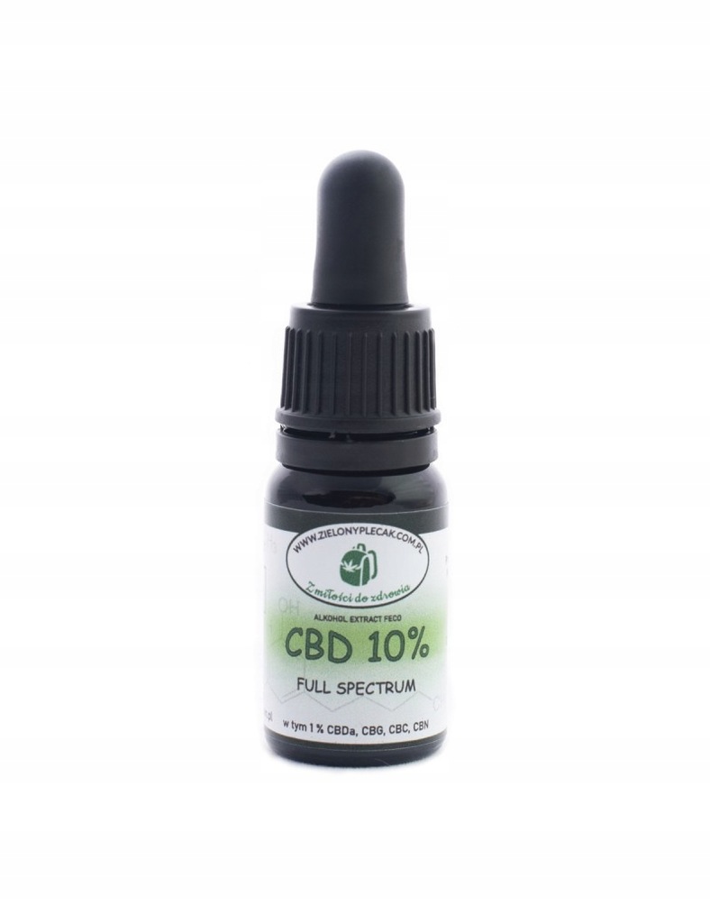 Olejek CBD z konopi 10% 10 ml Full Spectrum 1 szt.