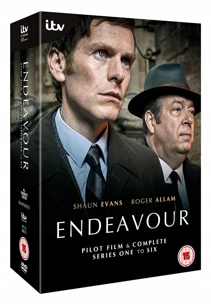 Endeavour (DVD) Sezony 1+2+3+4+5+6 + Pilot Film
