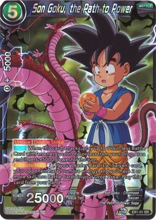 Son Goku, the Path to Power (EB1-51) [NM/Foil]