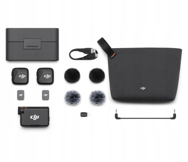OUTLET DJI Mic Mini (2 TX + 1 RX) bezprzewodowy system mikrofonów