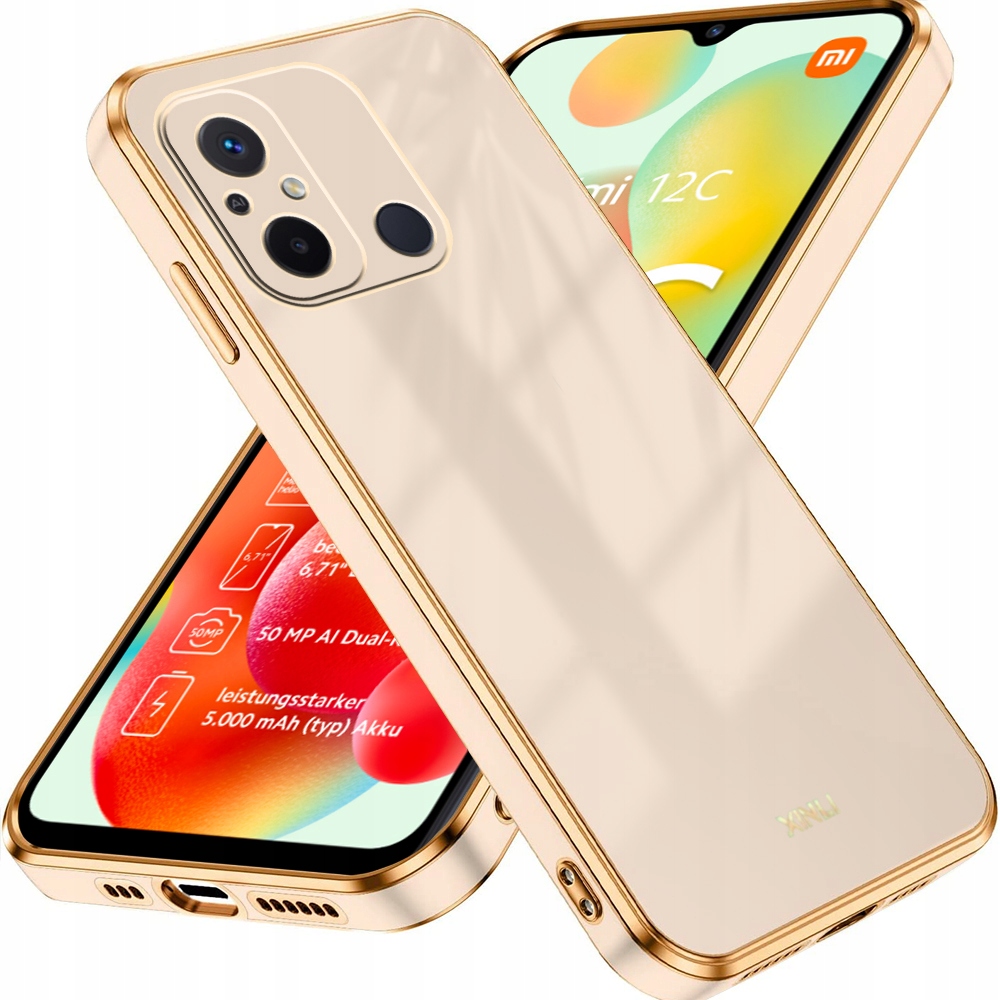 Etui Silikonowe Glamour do Xiaomi Redmi 12C