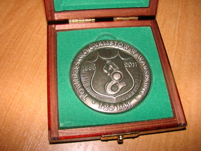 Medal 125 lecia Towarzystwa Cyklistów