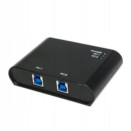 LOGILINK UA0216, 2-portowy przełącznik USB 3.0