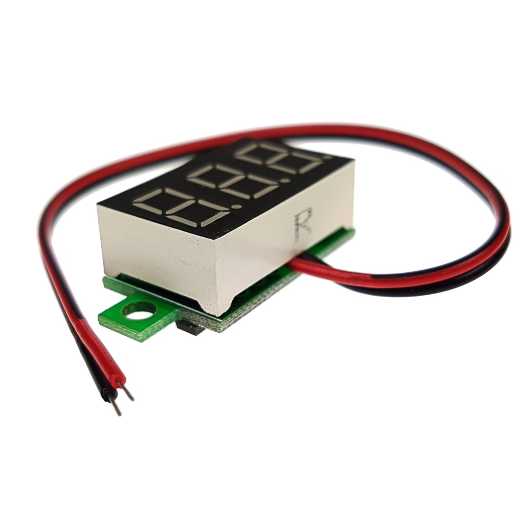Woltomierz 3-30V LED czerwony DVM036A V1303 moduł