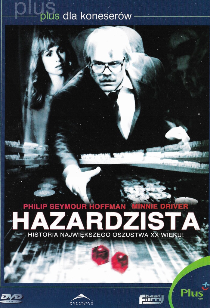 HAZARDZISTA - DVD Dramat, używana (5/5), 104 min.