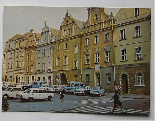 OPOLE - Kamieniczki w rynku