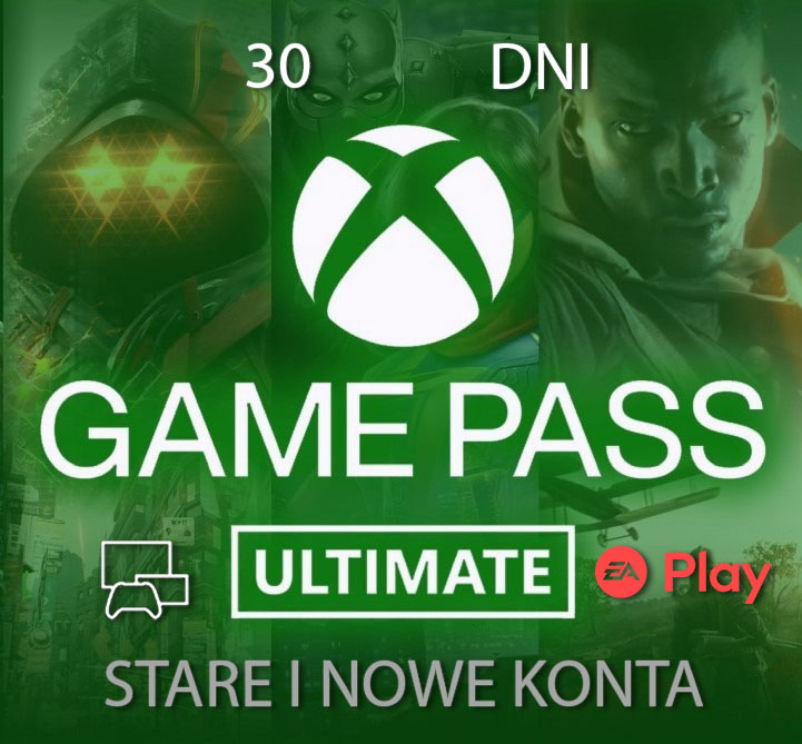 Xbox Game Pass Ultimate - 30 dni STARE/NOWE KONTA