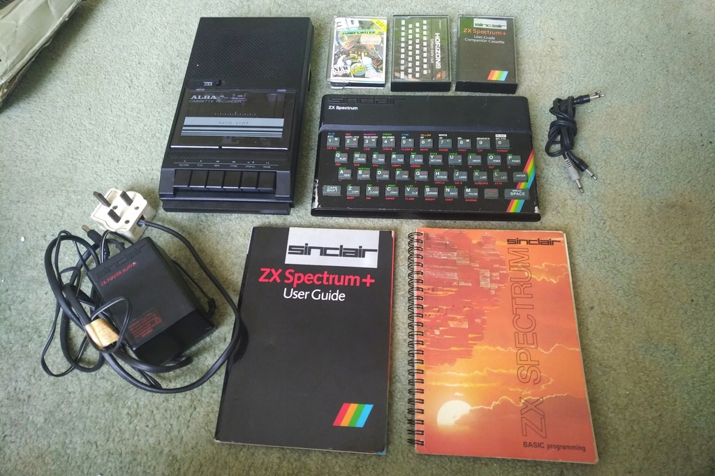 Komputer Sinclair Zx Spectrum - duży zestaw - 1