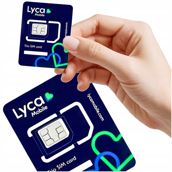 KARTA SIM USA INTERNET NA KARTE LYCAMOBILE ROZMOWY INTERNET BEZ LIMITU