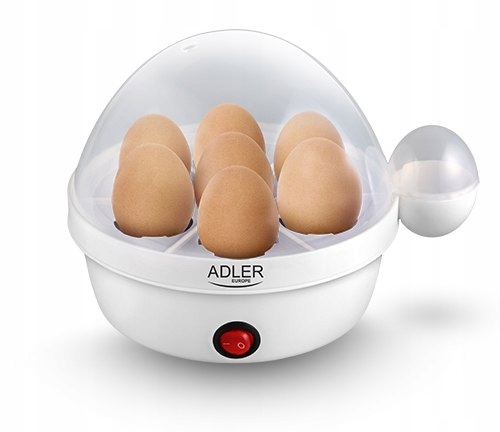 Adler Egg Boiler AD 4459 450 W, White, Eggs capaci