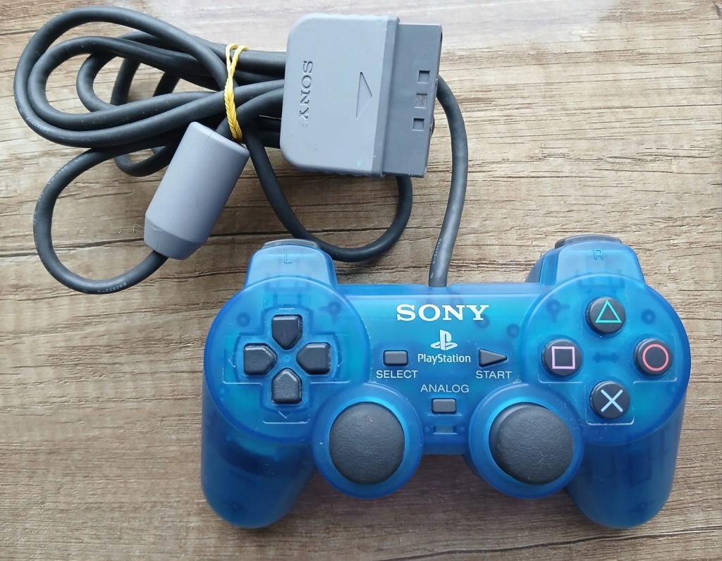 Pad niebieski Playstation PSX PS1 oryginał DO NAPRAWY
