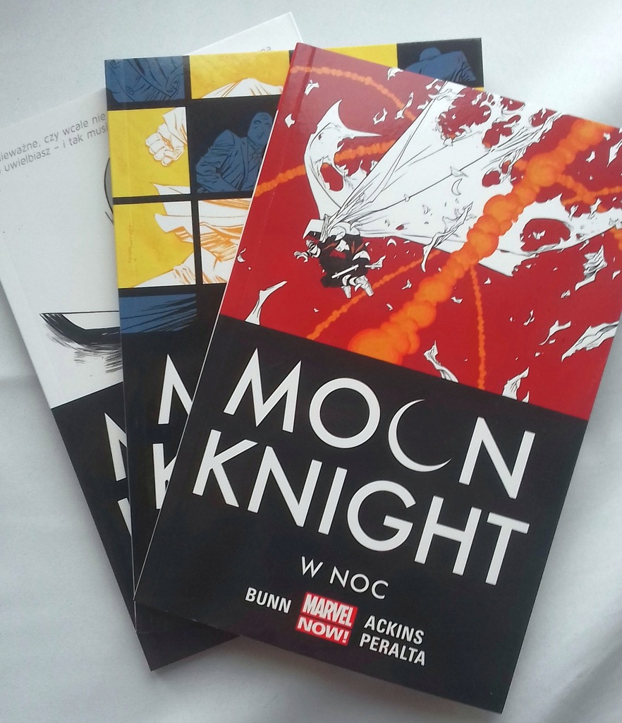 Moon Knight tomy 1-3 (zestaw: Z martwych, W noc..)
