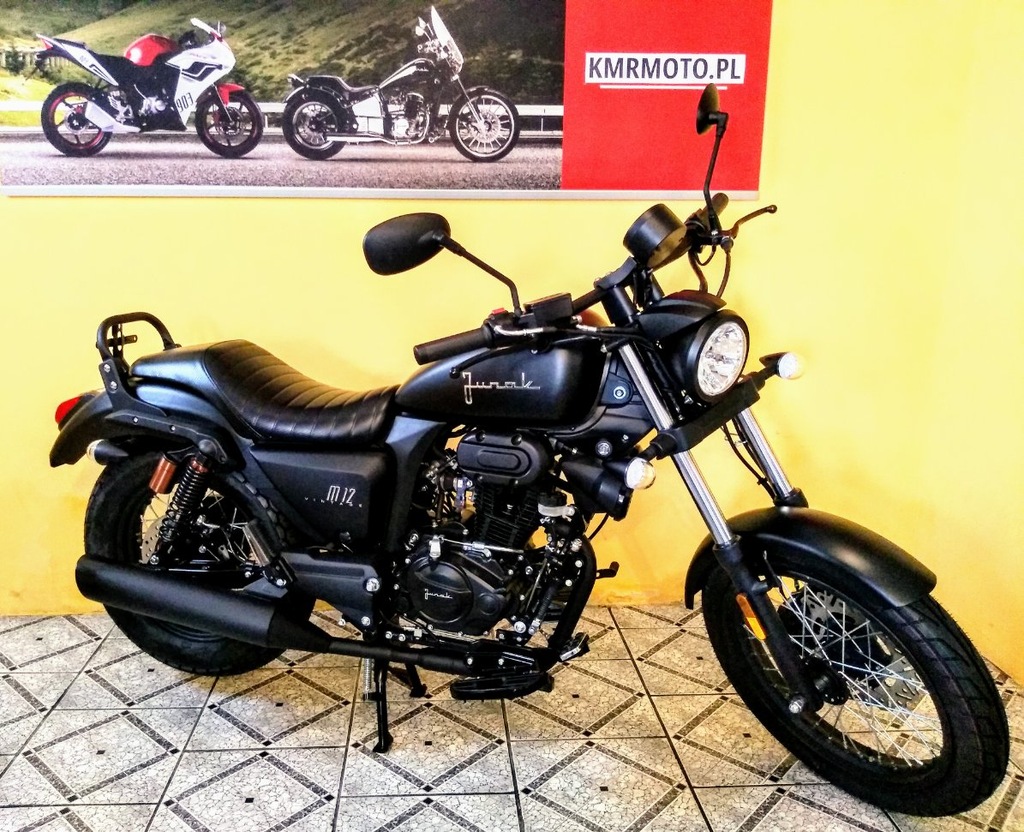 Motocykl Junak M12 Vintage 2020 125 na B raty0%