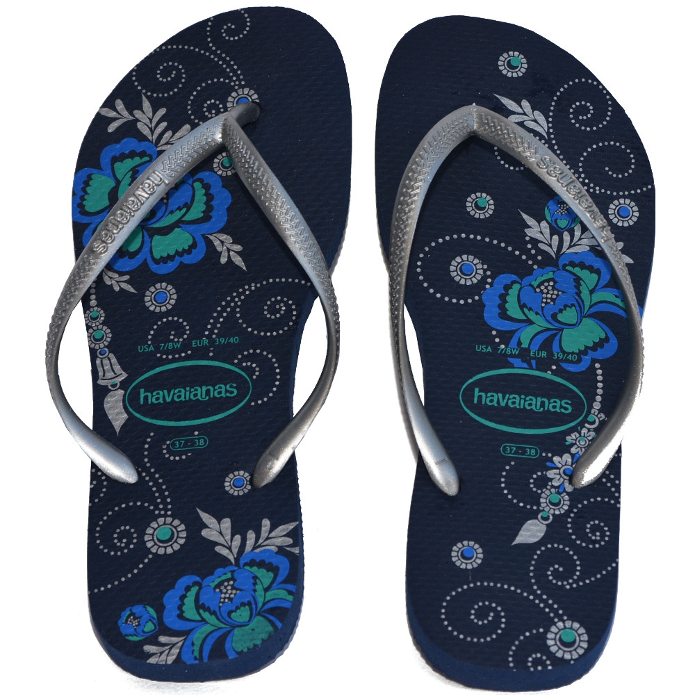 Klapki Havaianas SLIM ORGANIC CF granatowe R.41/42