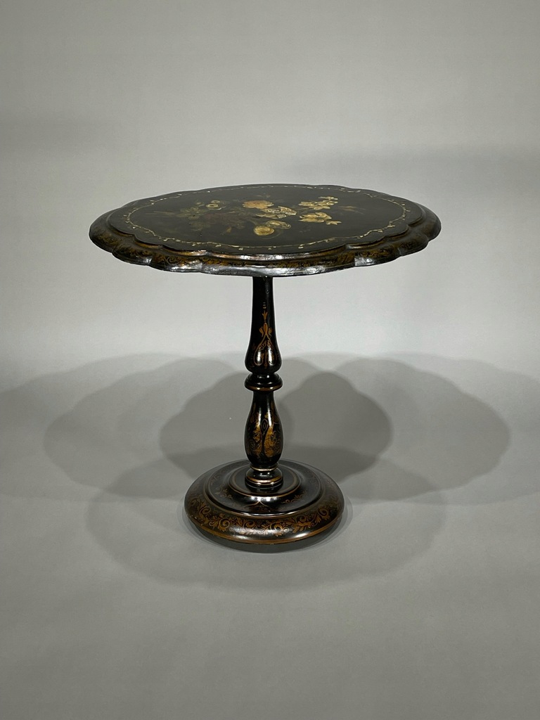 Zabytkowy stolik Gerydon styl Napoleon III Francja