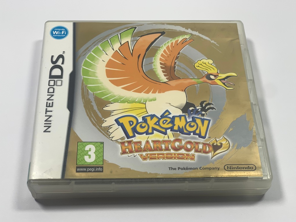 Pokemon HeartGold Heart Gold Nintendo DS 11552568250 oficjalne archiwum Allegro
