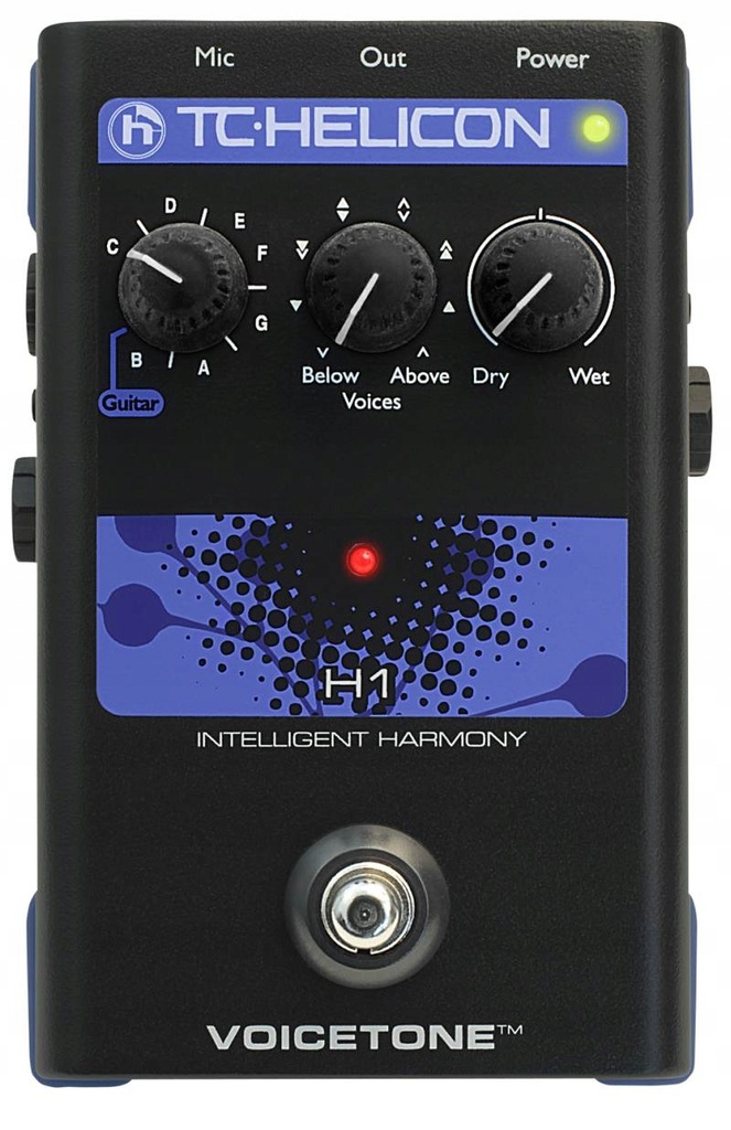 TC Helicon VoiceTone H1 Intelligent Harmony