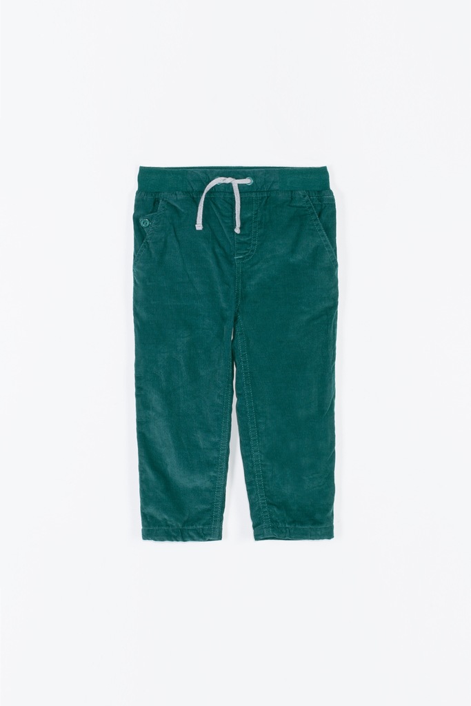 Zielone chłopięce spodnie 86