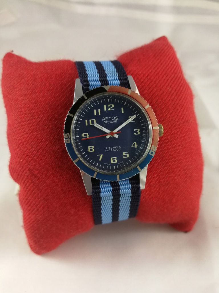Szwajcarski zegarek AETOS - LANCO Geneve Diver