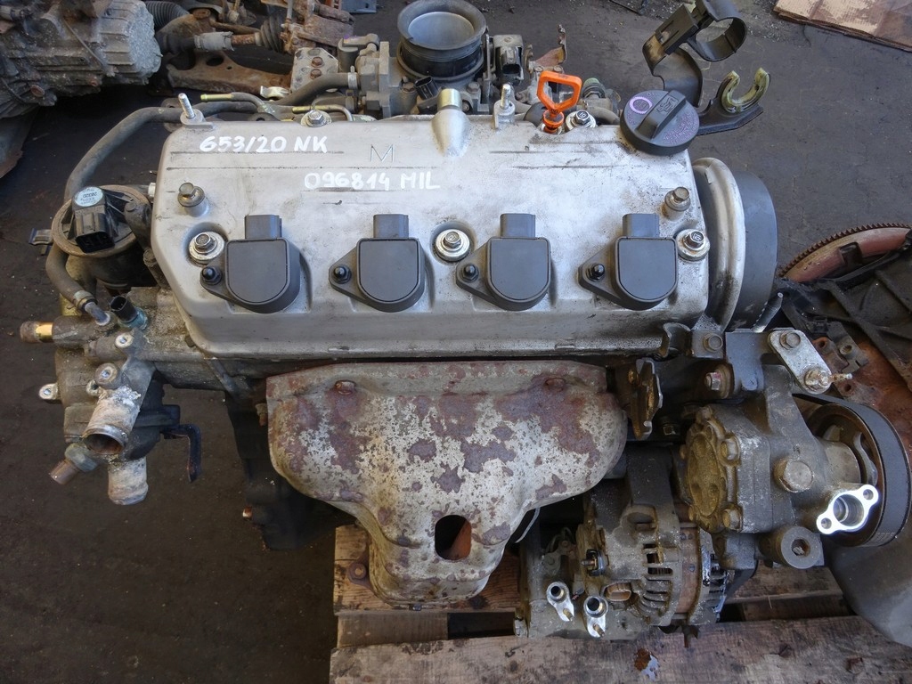 Silnik HONDA CIVIC VII 7gen Coupe 1.7 V-TEC D17A2