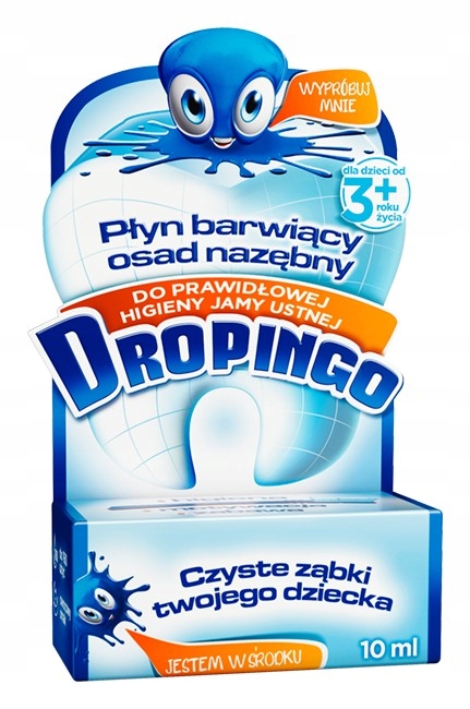 Dropingo, płyn barwiący osad nazębny, 10 ml