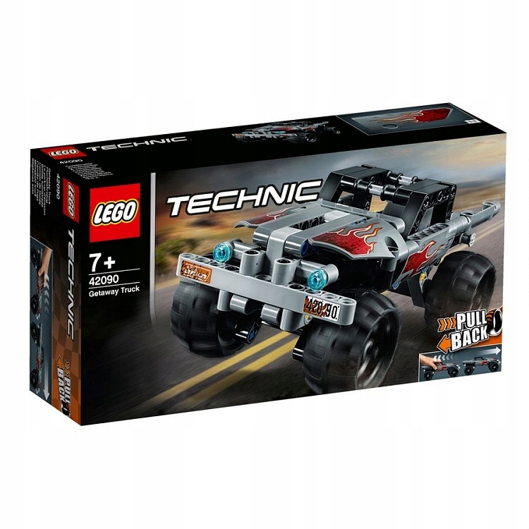 Купить LEGO TECHNIC 42090 ГРУЗОВИК-МОНСТРА ЗЛОДЕИ: отзывы, фото, характеристики в интерне-магазине Aredi.ru