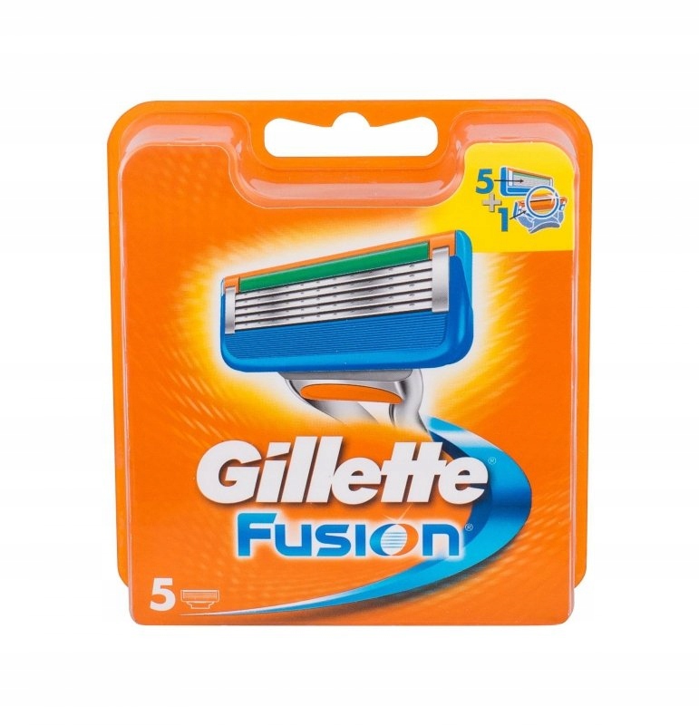 Gillette Fusion (Wkład do maszynki, M, 5szt)