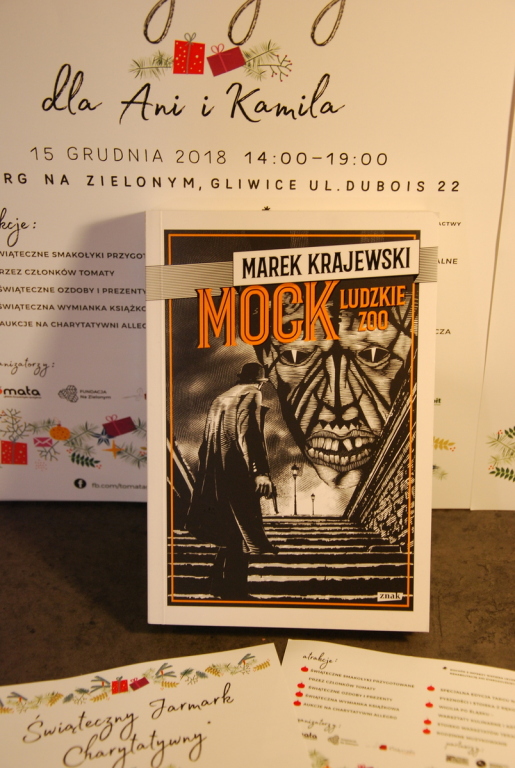 Na PREZENT! M. Krajewski MOCK LUDZKIE ZOO autograf