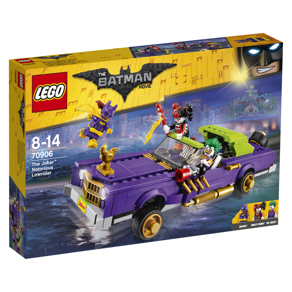 LEGO BATMAN MOVIE LOWRIDER JOKERA 70906