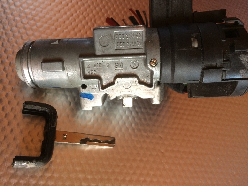 Замена контактной группы замка зажигания опель вектра б - 85 фото