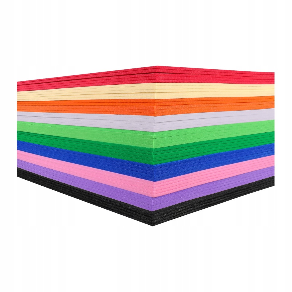 SUPVOX 50pcs Sponge Paper EVA Craft Sheets