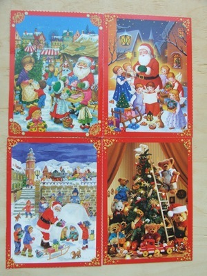 Karteczki świąteczne