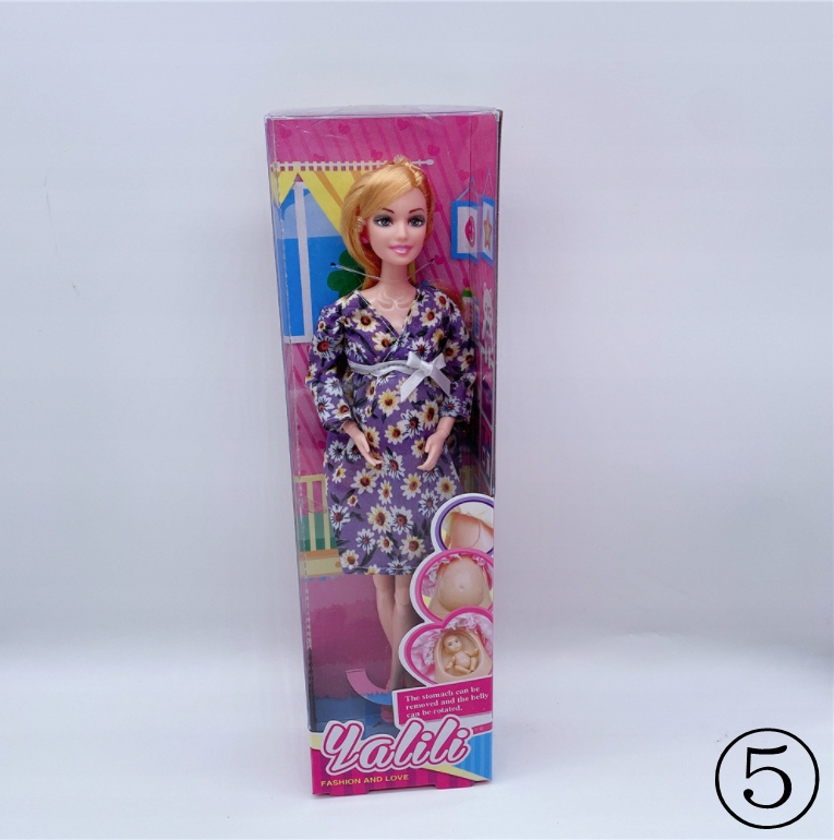 Купить Беременная кукла Барби с большим животом родит куклу: отзывы ...