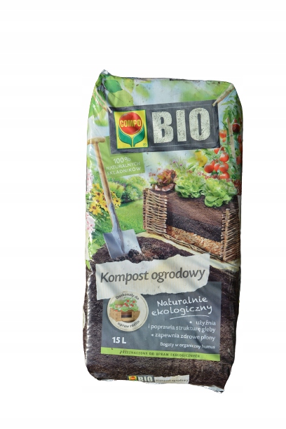 Kompost ogrodowy COMPO BIO 15L Compo 12119119637 oficjalne archiwum