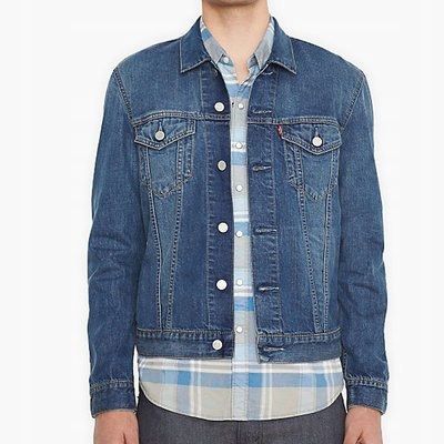 LEVI'S SLIM FIT TRUCKER KURTKA JEANSOWA KATANA M