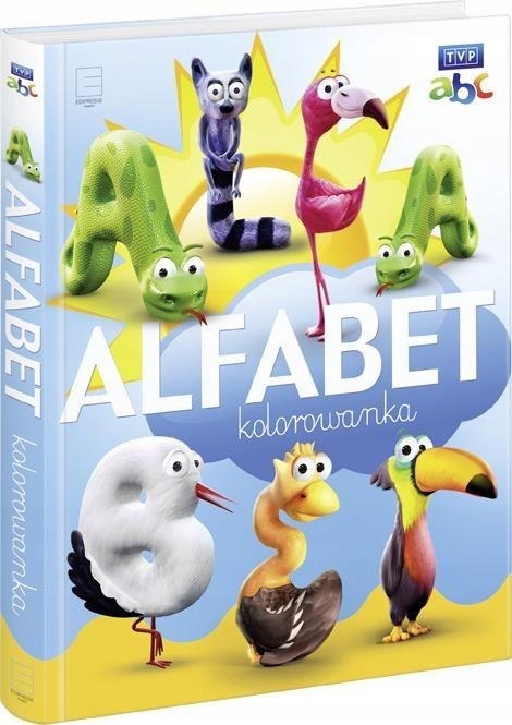 Alfabet kolorowanka TVP ABC - 9768360390 - oficjalne archiwum Allegro