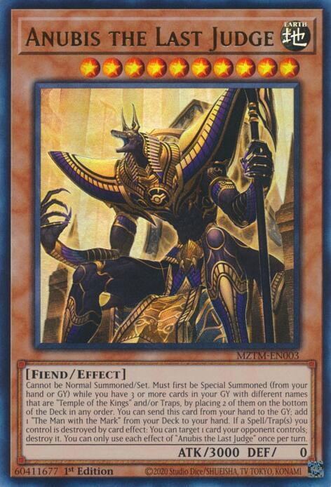 Yu-Gi-Oh! TCG: Anubis the Last Judge (MZTM)