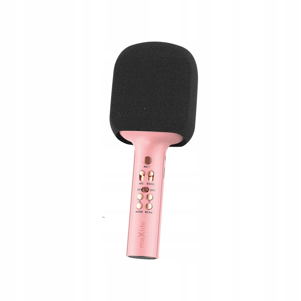 MIKROFON Z GŁOŚNIKIEM DLA DZIECI DO KARAOKE Z FUNKCJĄ ECHO